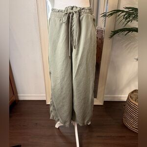 LOFT Women’s Olive Wide Leg Pants